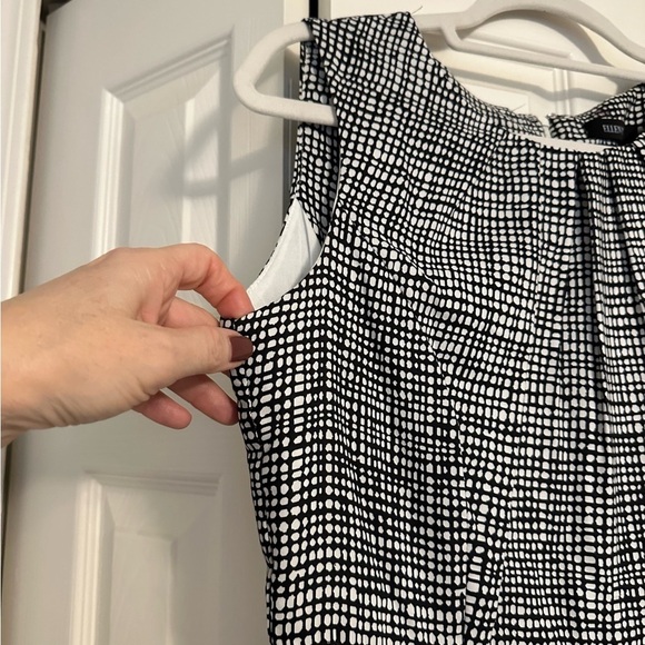Ellen Tracy Black & White City Dress - Picture 5 of 16